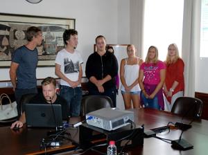 Obisk srednješolcev iz pobratene občine Pardubice, Češka